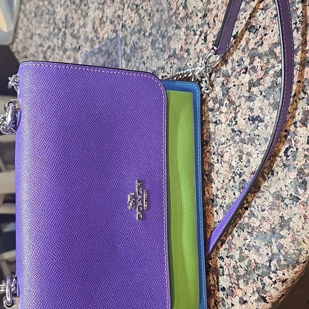 Coach Colorblock Purse